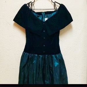 Vintage Alfred Angelo Off The Shoulder Dress